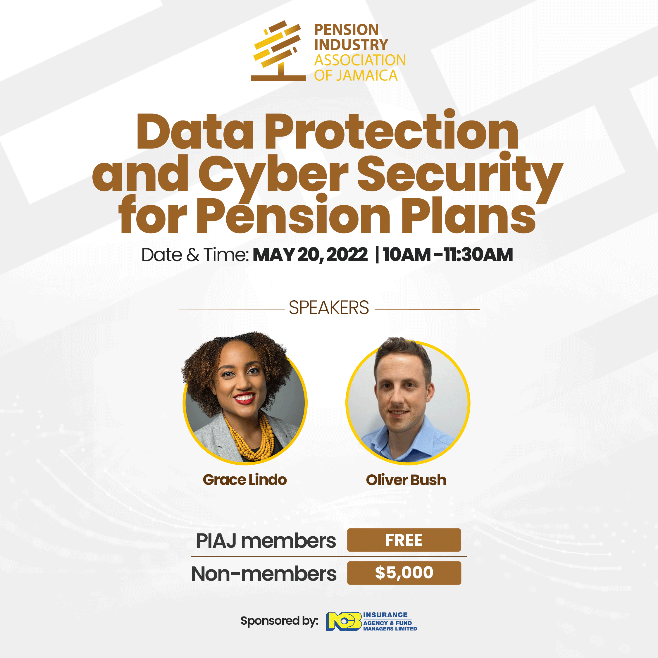 Data Protection and Cyber Security for Pension Plan Event